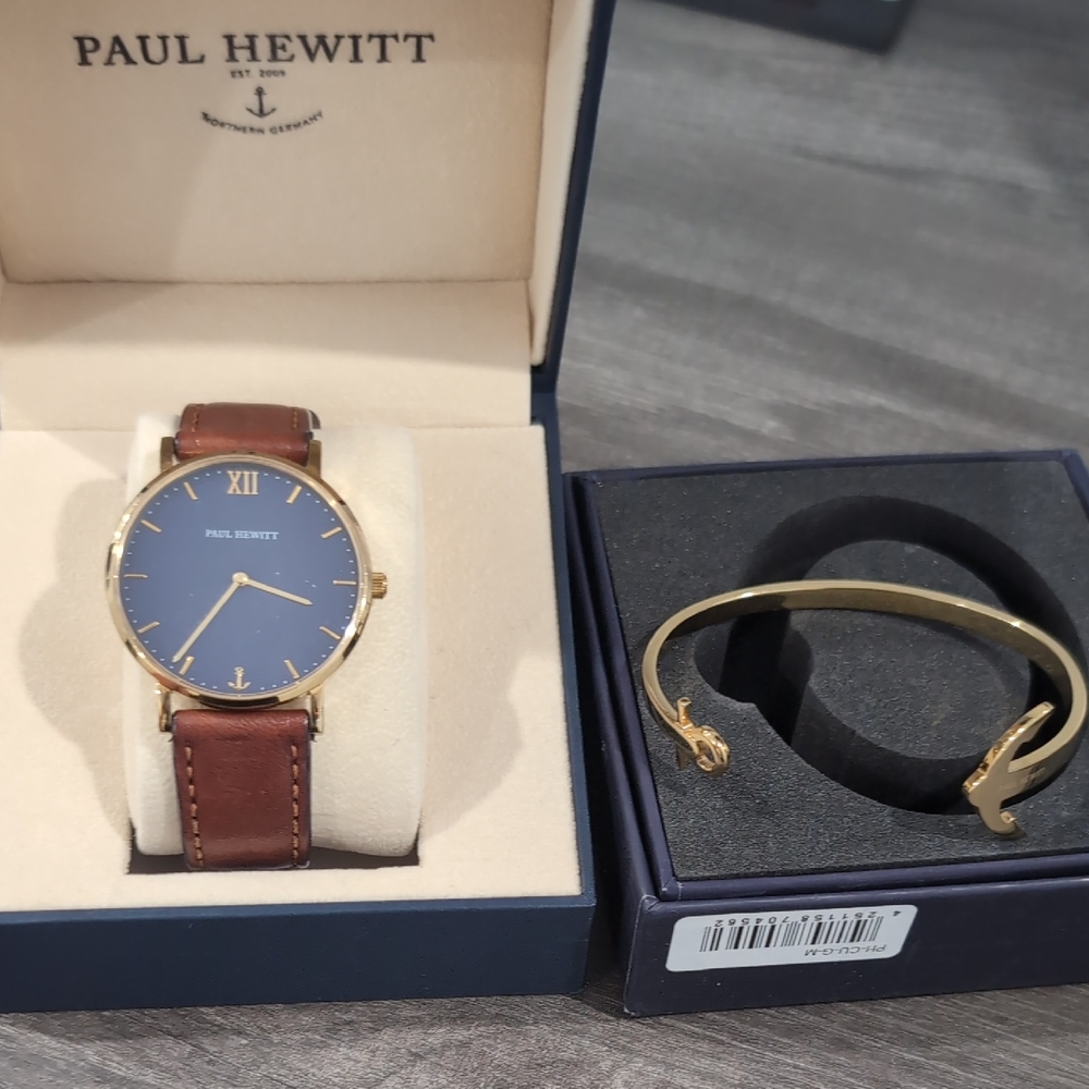 Paul Hewitt Brown Watch Set